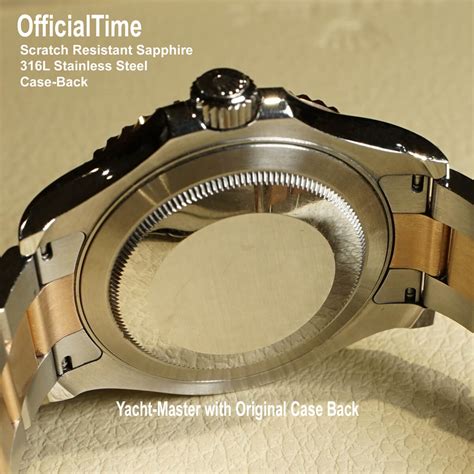 OfficialTime's Transparent Case Back for your Rolex